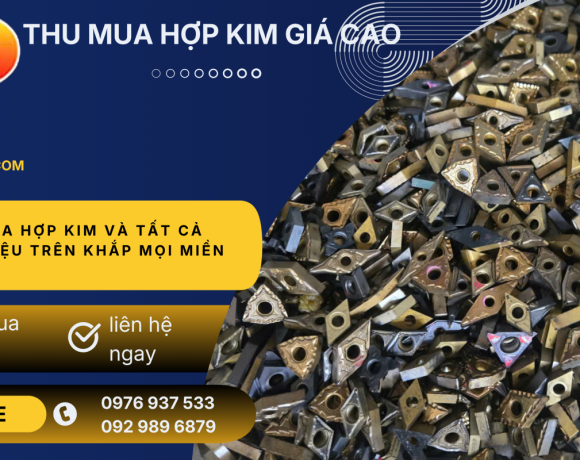 Đại Lý Thu Mua Lưỡi Dao Hợp Kim Cũ, Mảnh Dao Tiện CNC Giá Cao