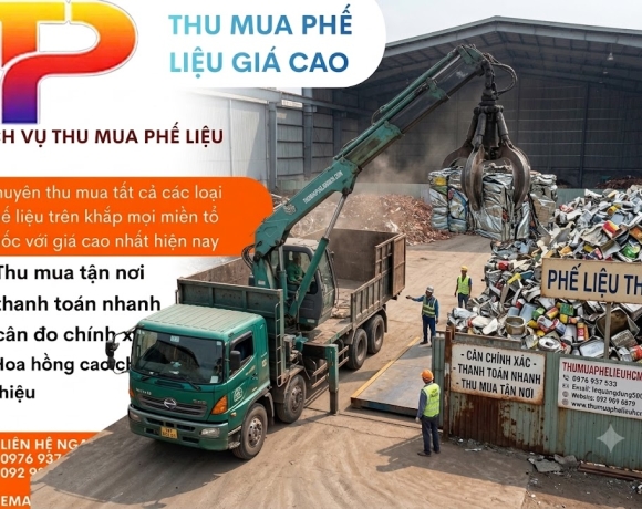 Thu mua phế liệu thiếc tận xưởng – Hỗ trợ khảo sát và vận chuyển miễn phí